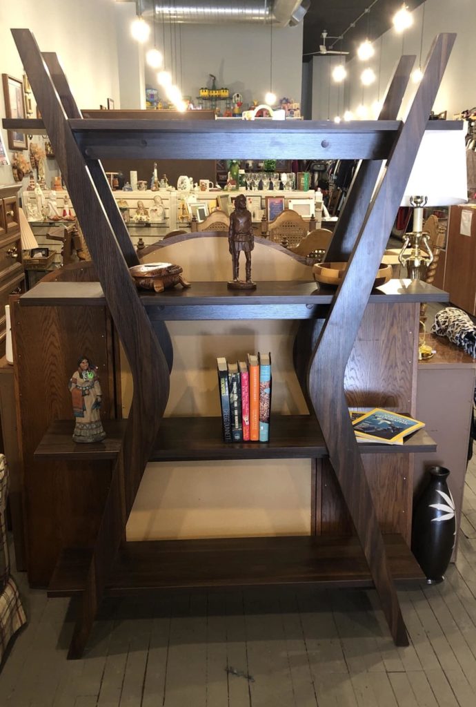 Curio shelf. A nice edition for anyone’s home. Fill it up with your favorite Knick knacks - $150.00