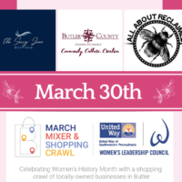 March Mixer and Shopping Crawl