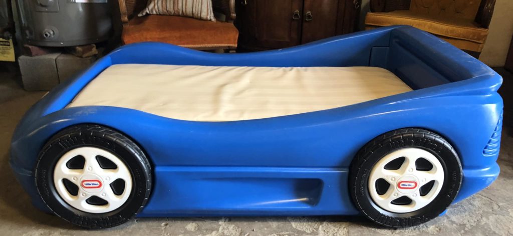Little Tikes Race Car Bed for only $60.00.