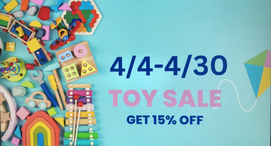 Toy Sale - April 2023