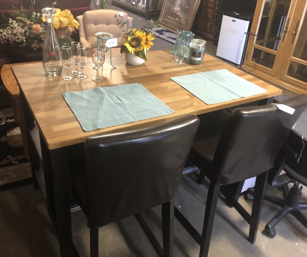 3 piece table and chair set for ONLY $100.00.