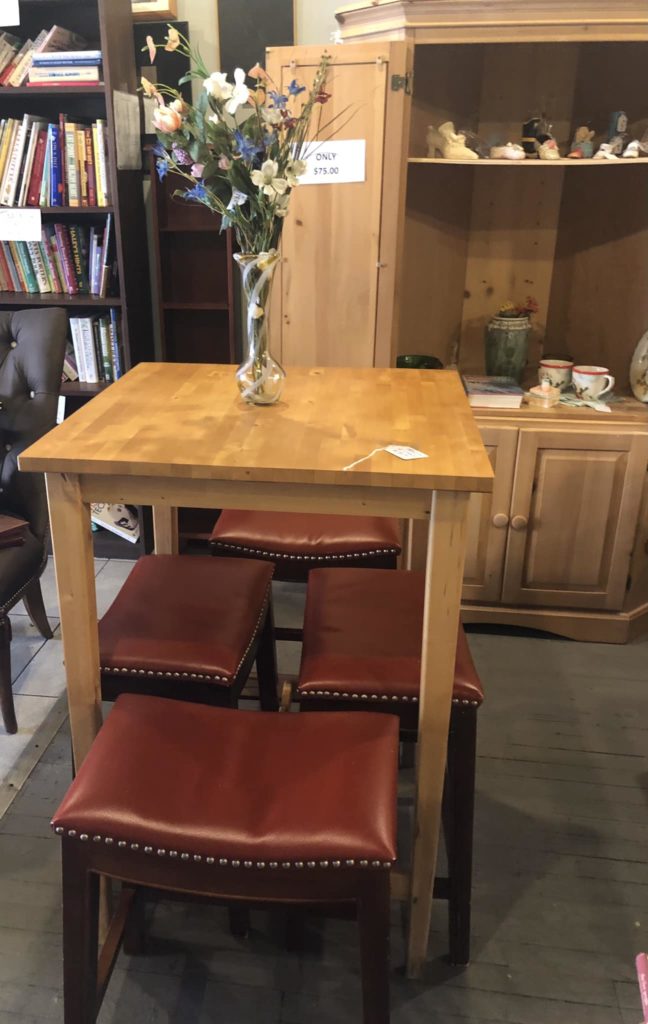 Table and 4 Stools only $70.00.