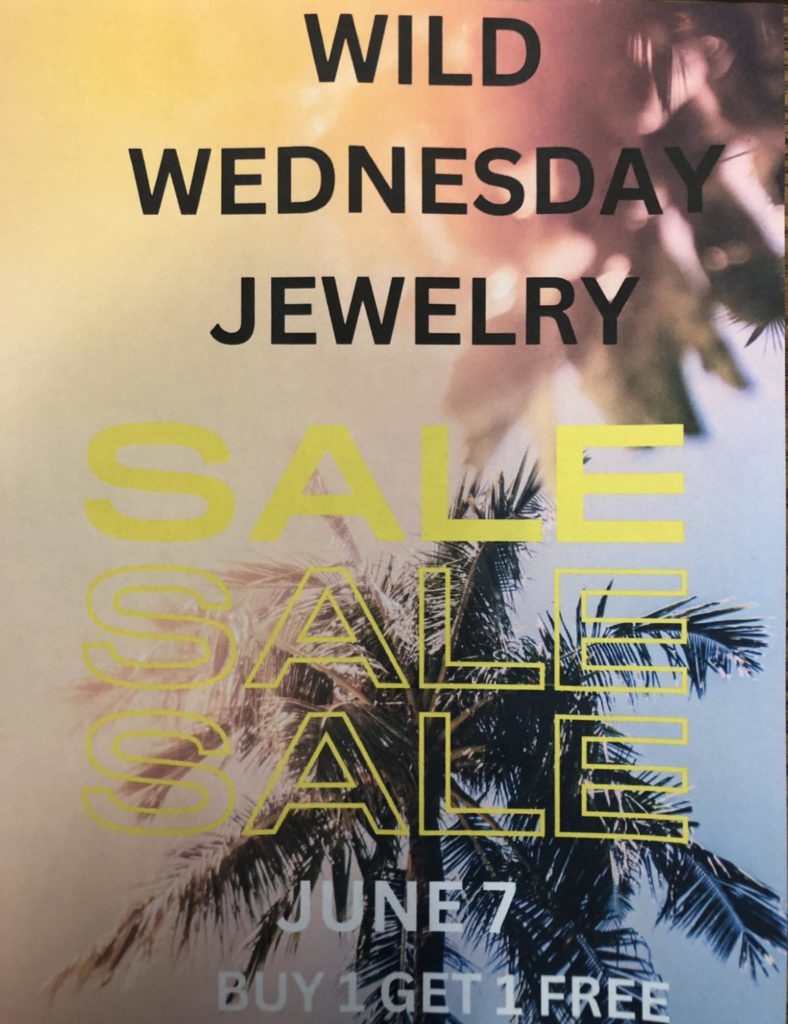 June 7th Jewelry Sale