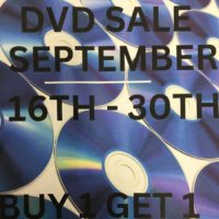 DVD September sale