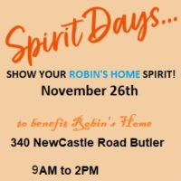 Tropical Smoothie Fundraiser for Robin's Home on November 26th